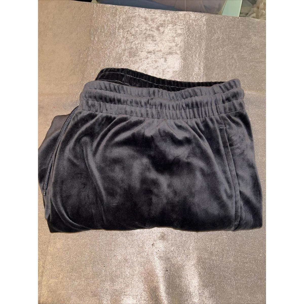 Avia Women’s Plus Size Xxxl (22) Gray Velvet Jogger